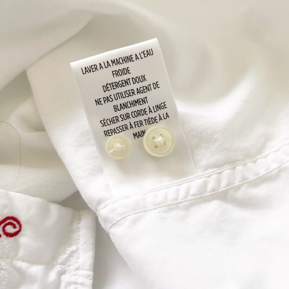 Robert Graham White Button Down Shirt Size 2XL - Picture 7 of 13